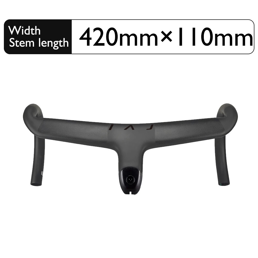 6 Degree Stem 75-135mm Carbon Fiber Road Bike Handlebar for Computer Stand