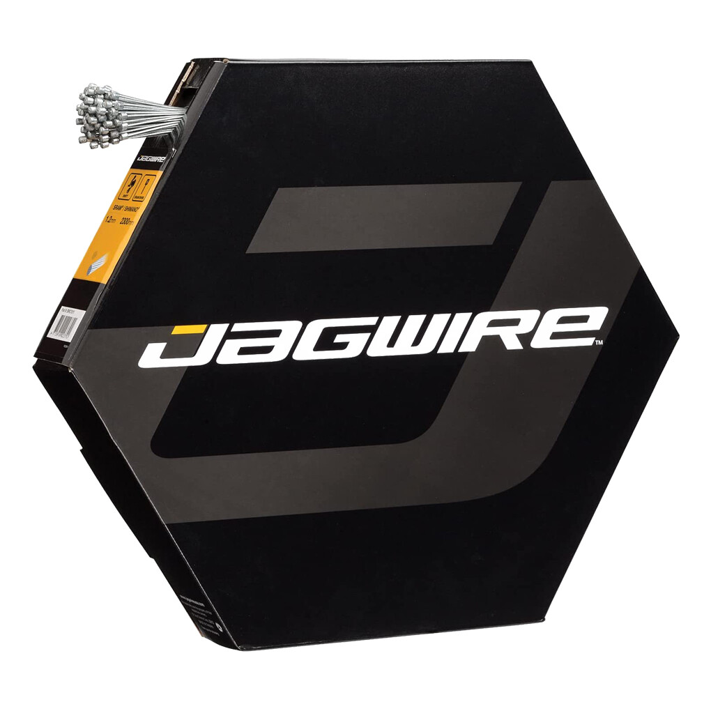 Jagwire Basics Shift Cable 1.2x2300mm Stainless Steel – SRAM/ Box of 100