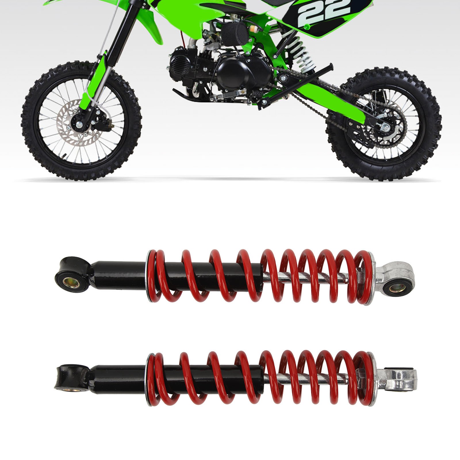 270mm Shocks Absorber Durable Steel Alloy Suspension For Dirt Bike ATV Moto NZIB