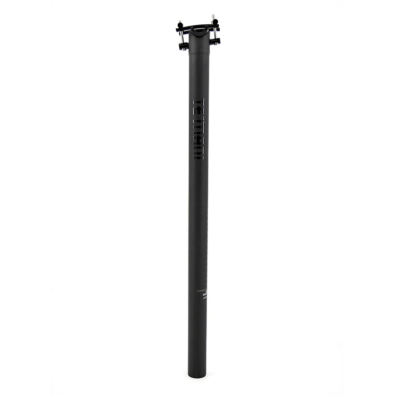 Folded Bike Seatpost Full Carbon Fibre Integrated Seat Post 31.8/33.9/34.9*580mm