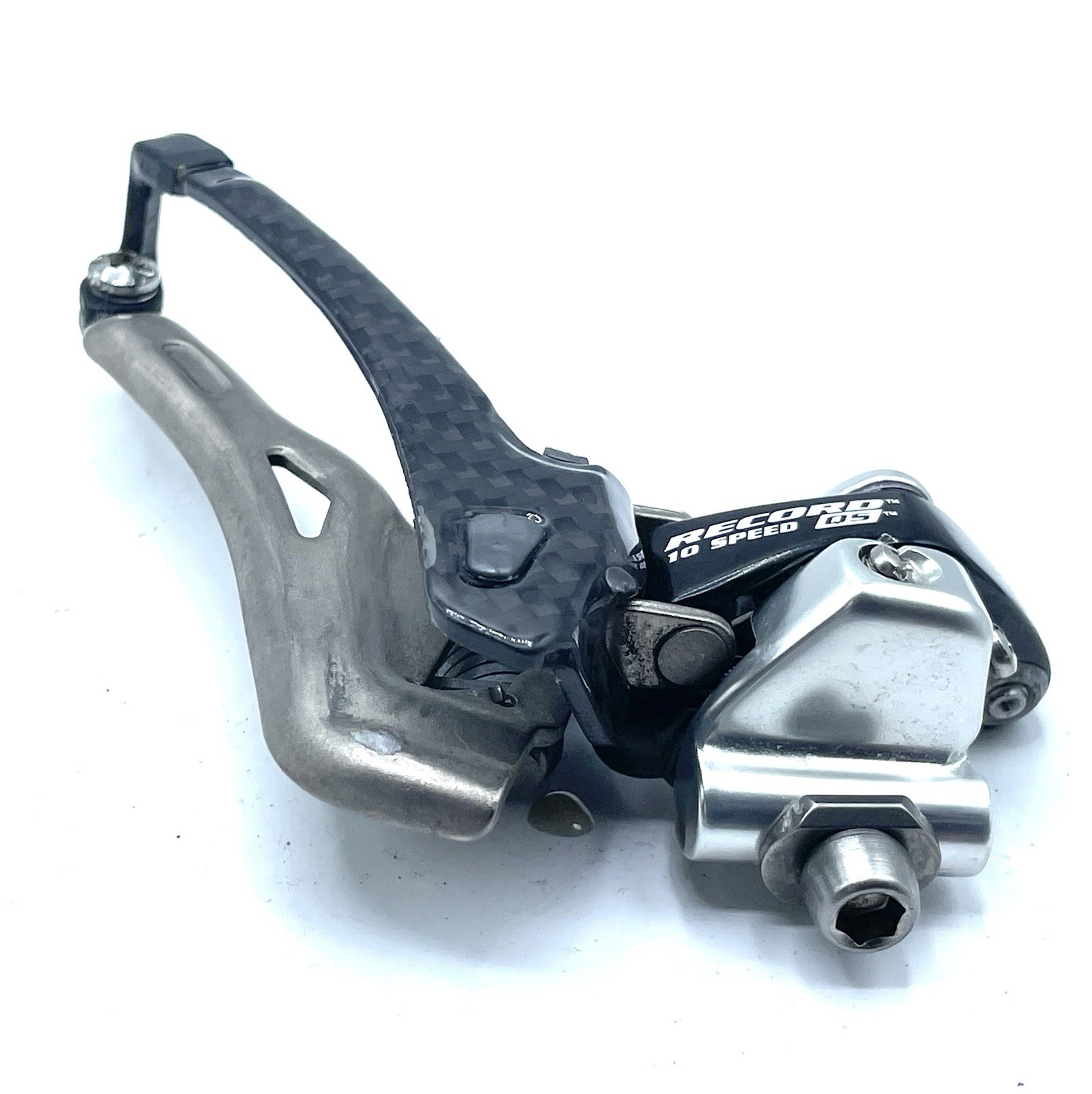 Campagnolo Record 10 Speed Double Front Derailleur QS Braze-On Standard Compact