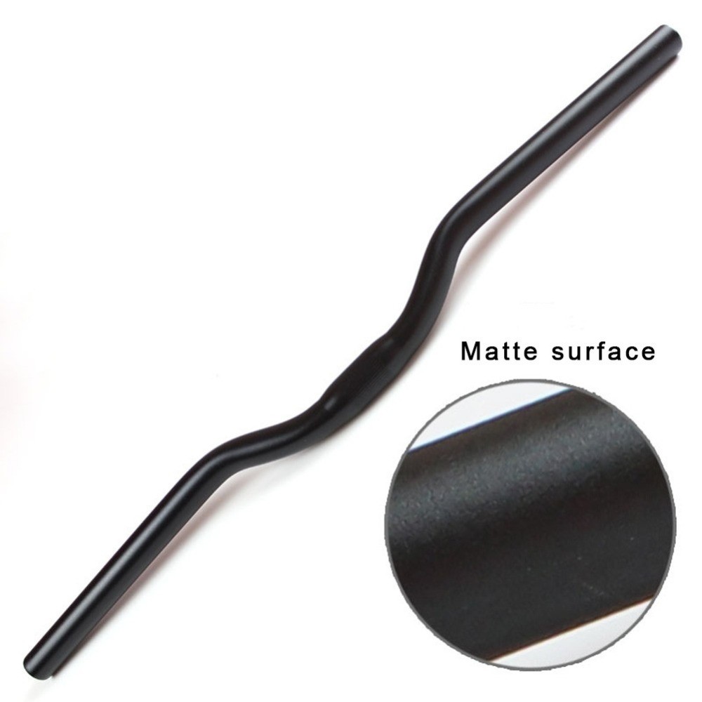 25.4*480-580mm Bicycle Riser Handlebar Aluminum Alloy Mountain Bike Handlebars