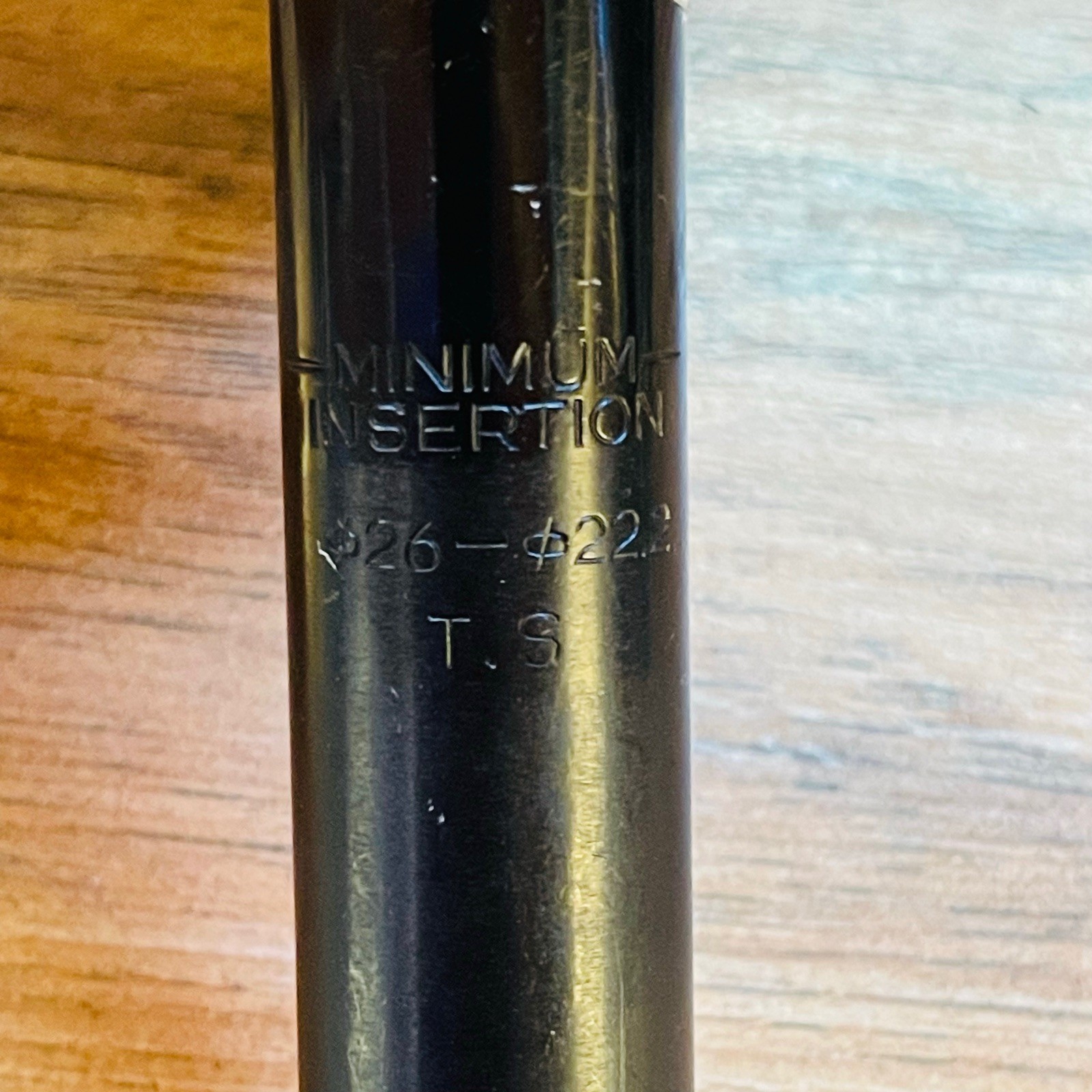 Vintage 1986 Specialized Nitto Quill Road Stem 1-inch  22.2 65mm 26 Black 