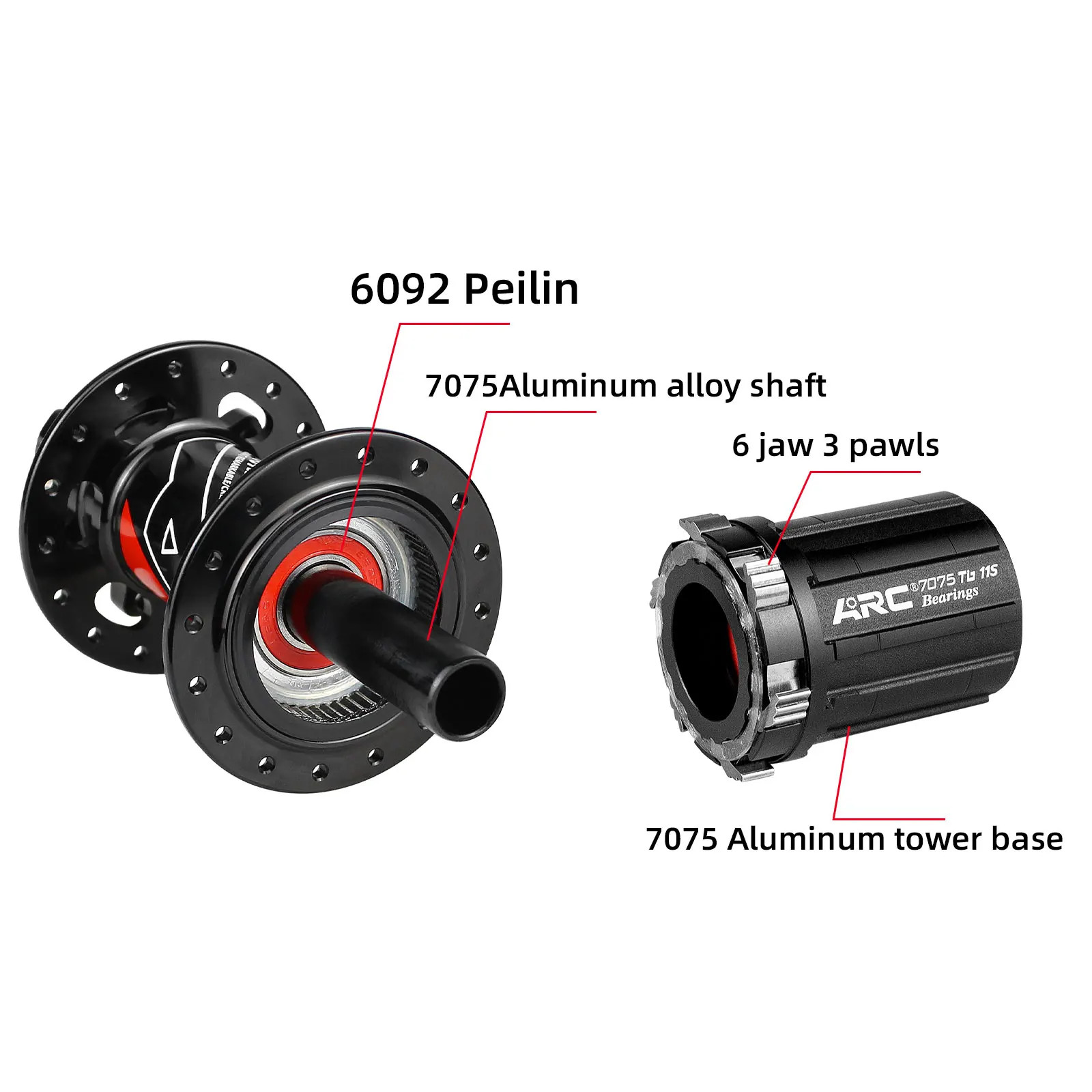 MT009 BOOST Front Rear Hub Mtb Mountain Bike Hub 28 32 Holes 110Mm 148Mm 141Mm H