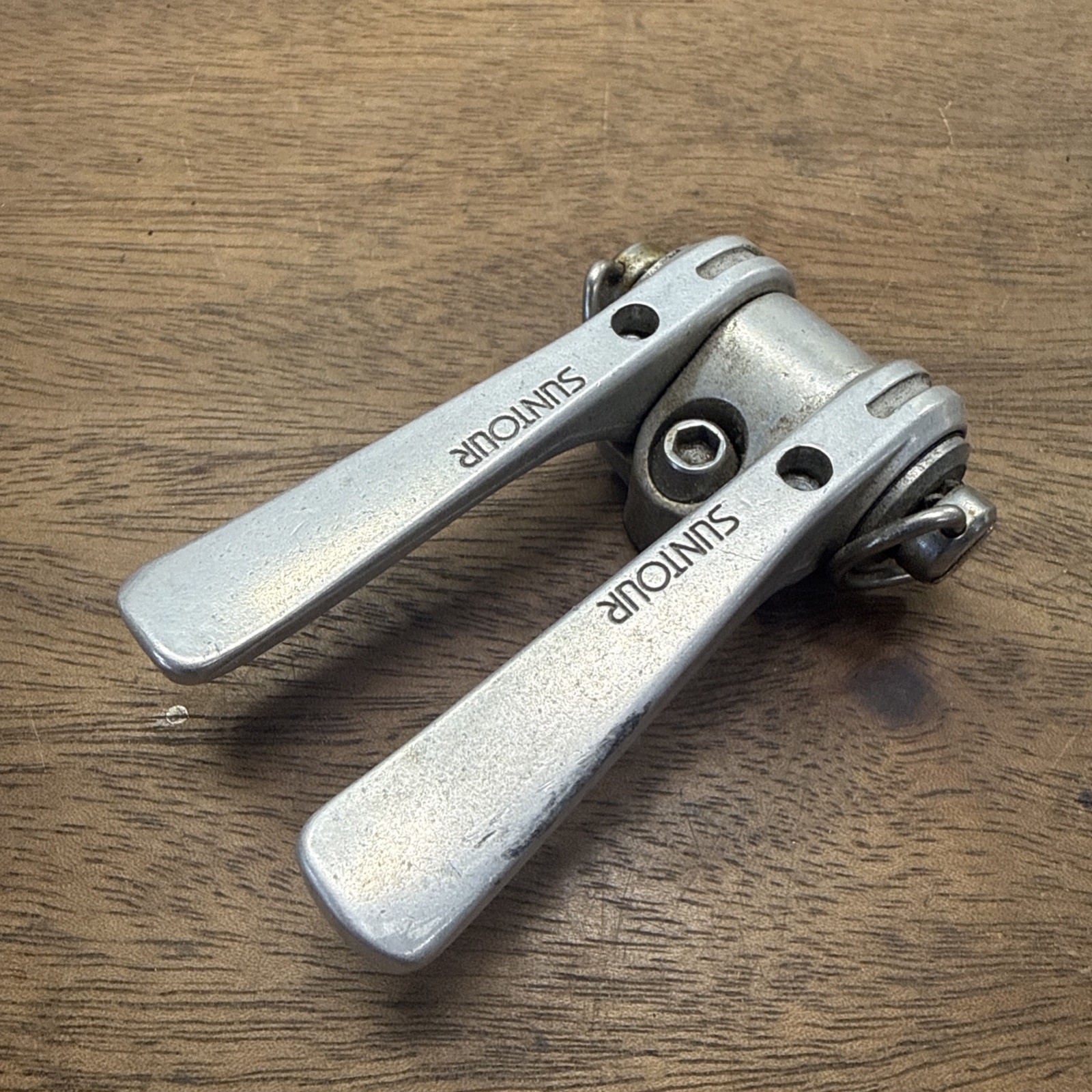 SunTour Shifter Lever Set 1-Bolt Down Tube Road Friction Cyclone Superbe