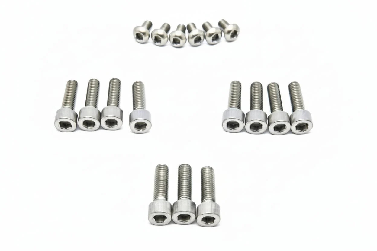 FastAce Fork Titanium Bolt Kits (includes axle bolts) Surron, Talaria