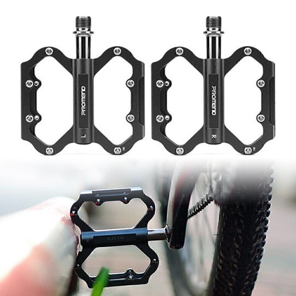 PROMEND Ultralight Aluminum Cycling MTB Road Bike Bicycle Pedals 3 Bearings