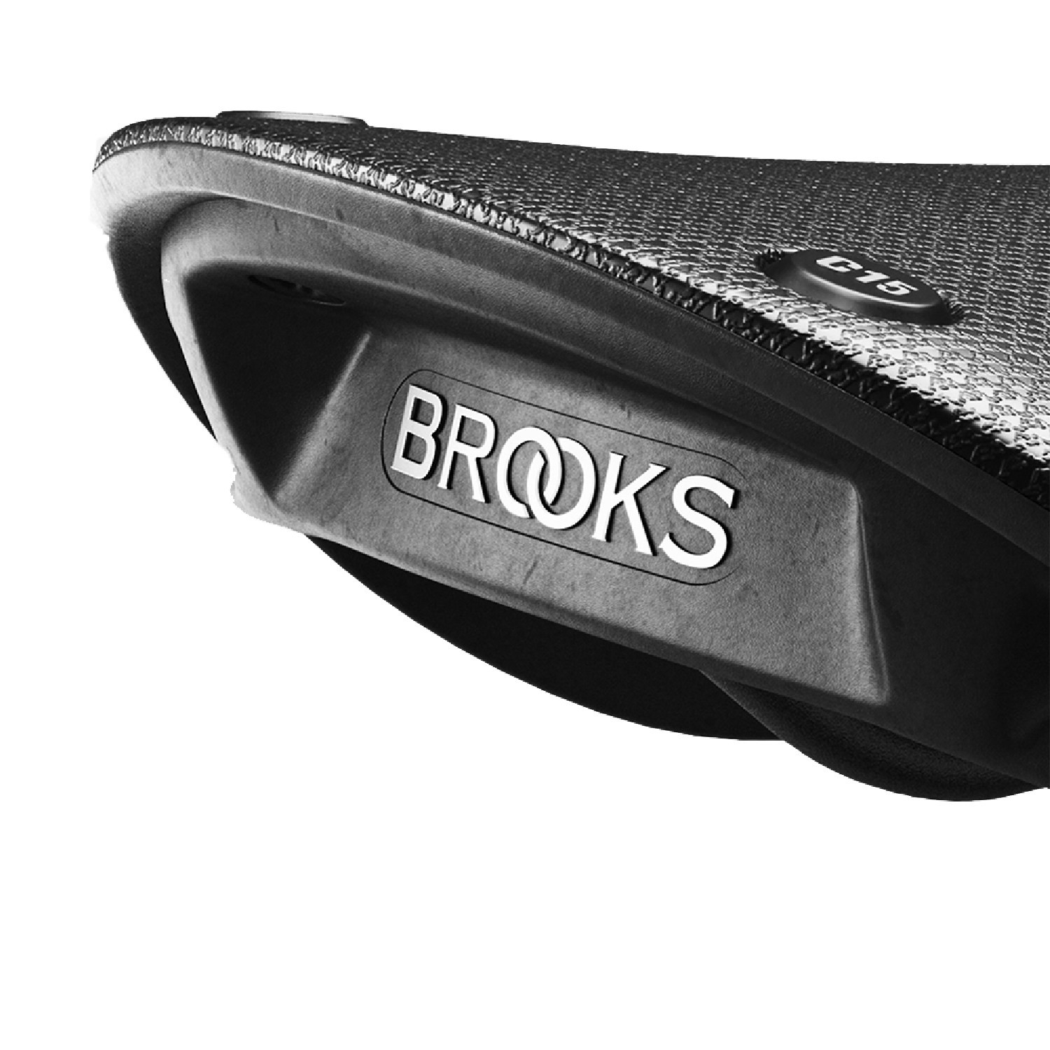 Brooks C15 Carved Men’s All Weather Saddle – 283x140mm Steel Black