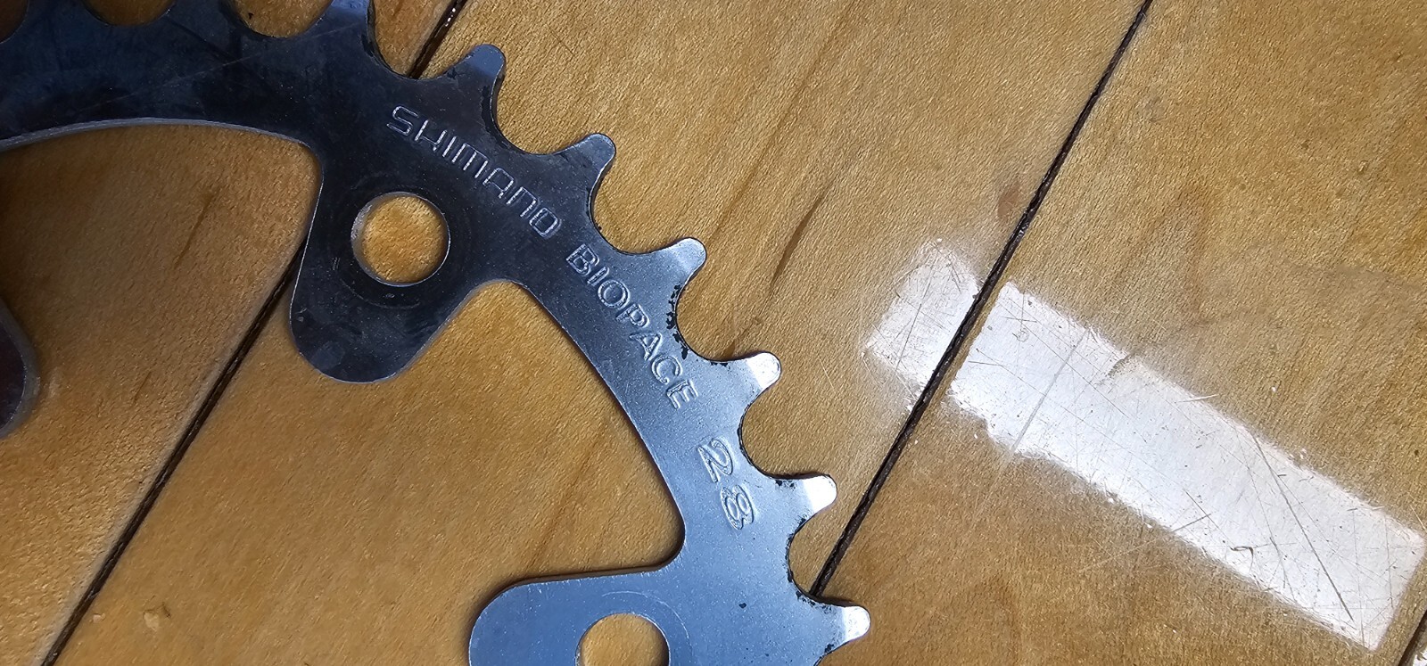 Vintage Shimano Biopace Chainring Set 600 Ring Sprocket Triple 58 42 28