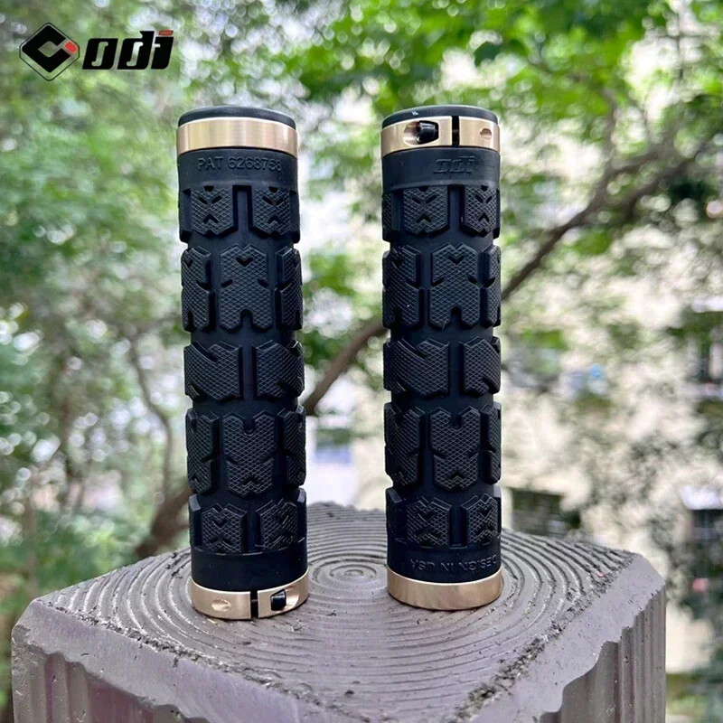 Bicycle Handlebar Cuffs Lock on Grips Shockproof MTB Handle Cover Grip Anti-Skid