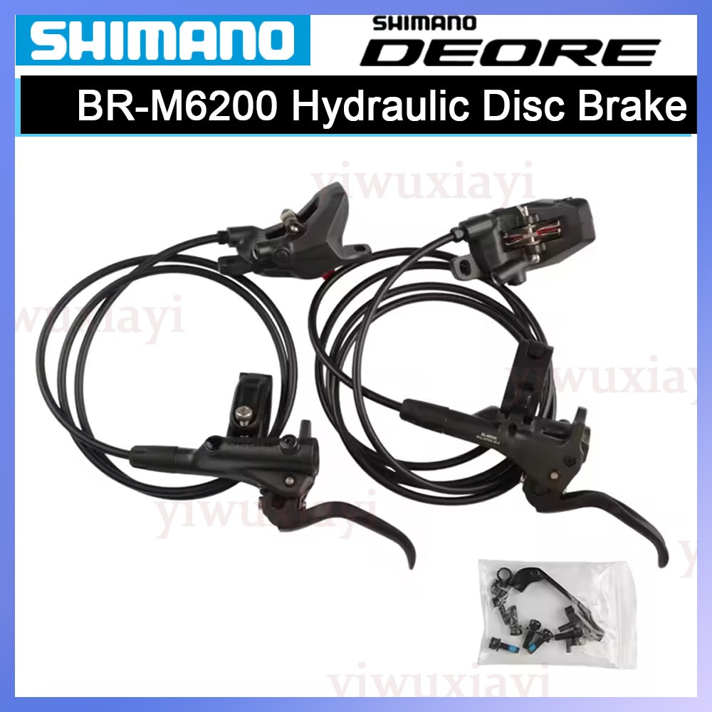 Shimano New Deore BR-M6200 Hydraulic Disc Brake For MTB Left Front +Right Rear