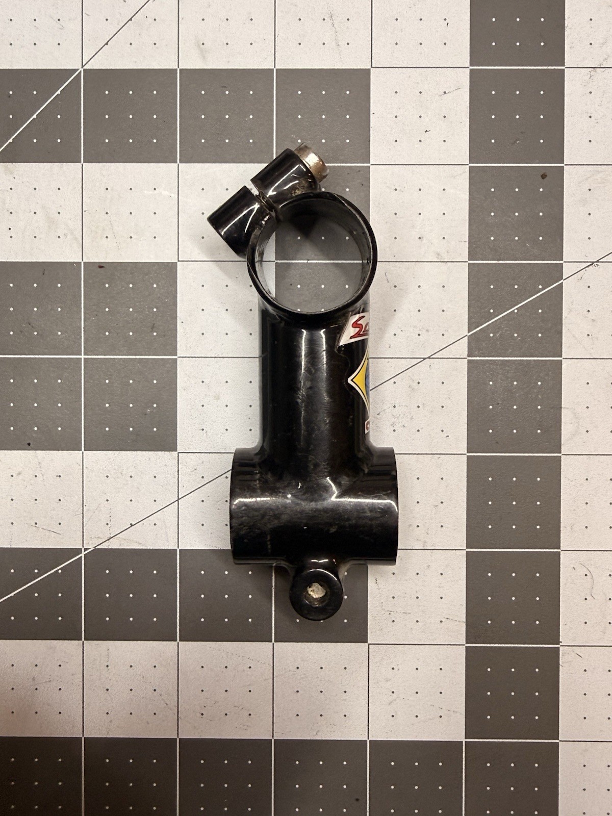 Vintage Salsa Cycles 1in Threadless Stem 25.4 Mm Clamp Black Steel MTB 90s