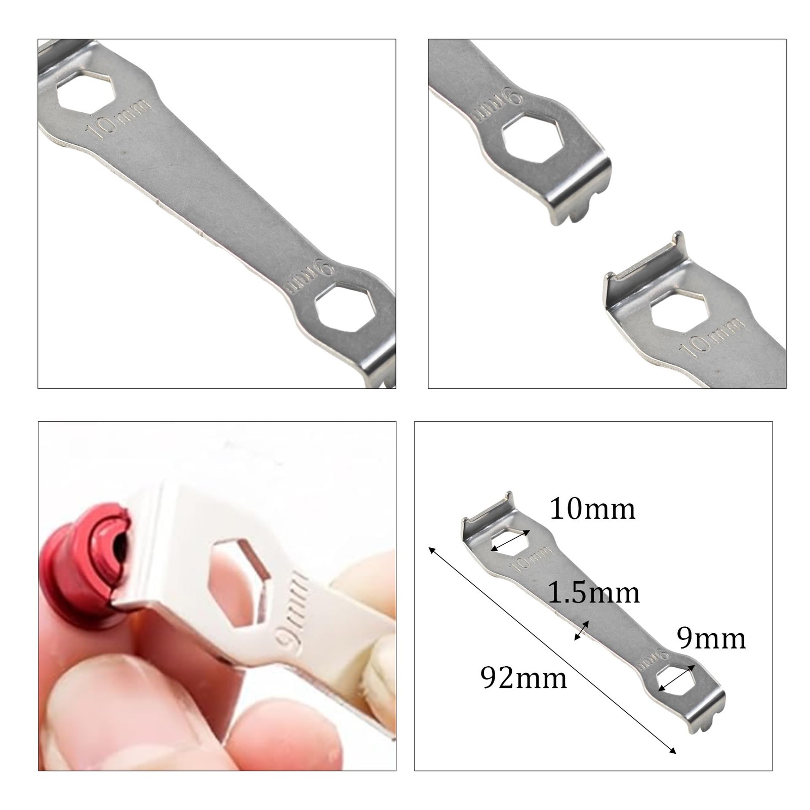 5Pcs Red Chainring Bolts, 7075 Aluminum Alloy Single Chain Ring Bolts, CNC Ma…