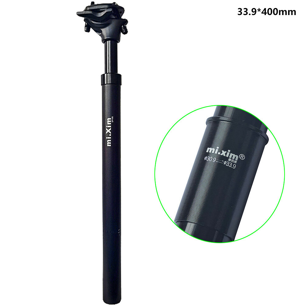 mi.Xim shock-absorbing seat tube double nail seat post 27.2/30.9/31.6/33.9*400mm