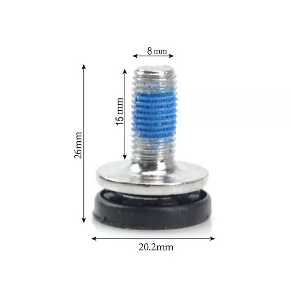 8mm Capless Bike Crankset Bolts Fits Square Taper Bottom Bracket Spindle M8 JIS