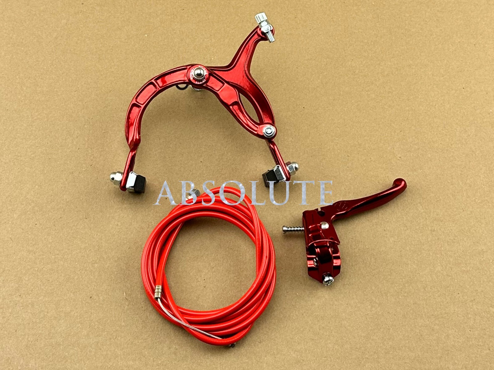 AltaLine BMX Brake REAR Alloy RED Bike Bicycle BRAKE SET.