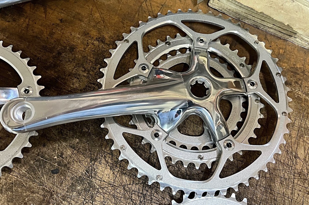SANTANA Tandem Crankset 175mm 170mm Triple Octalink Bike – BRAND NEW – Complete