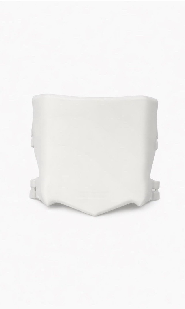 3D Printed Motocutz Style E-bike Front Number Plate (White)