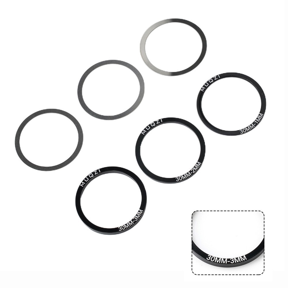 Bottom Bracket Washer Bike Gasket 24mm Bicycle Crankset Shim Aluminum Alloy