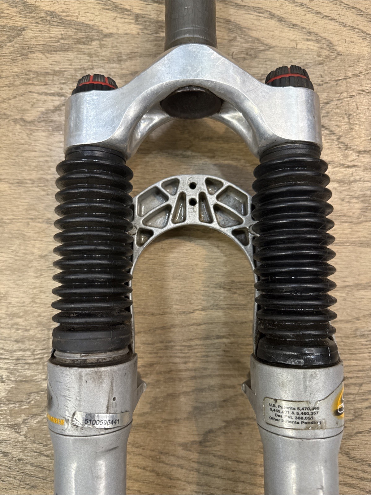 Answer Manitou SX TPC 63mm Travel Mountain Bike Fork 1-1/8” Threadless Rim Brake