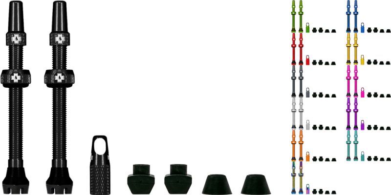 Muc-Off Tubeless Valve Kit V2 | All Colors | 44mm 60mm 80mm