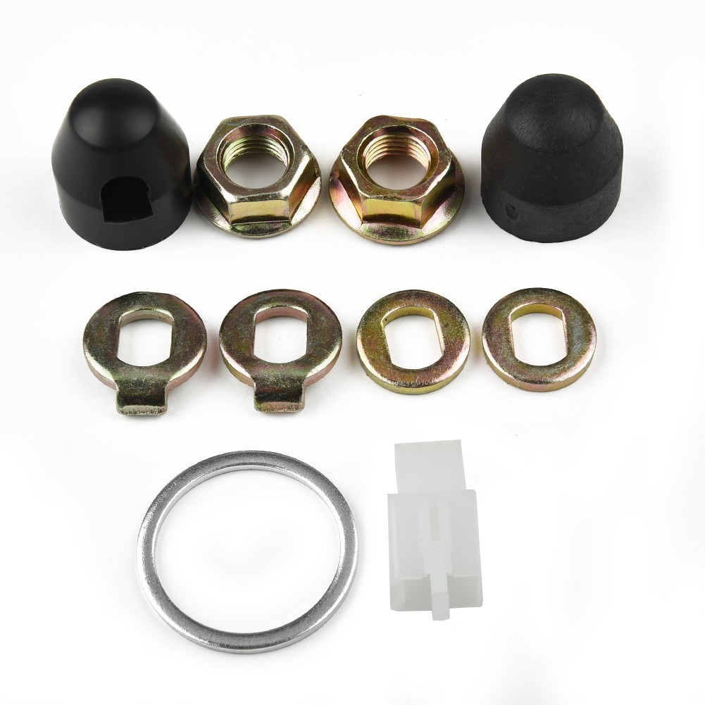 EBIKE E-Bike Hub Motor Axle/M14-Lock Nut /Lock Washer /Spacer/Nut Cover Kit