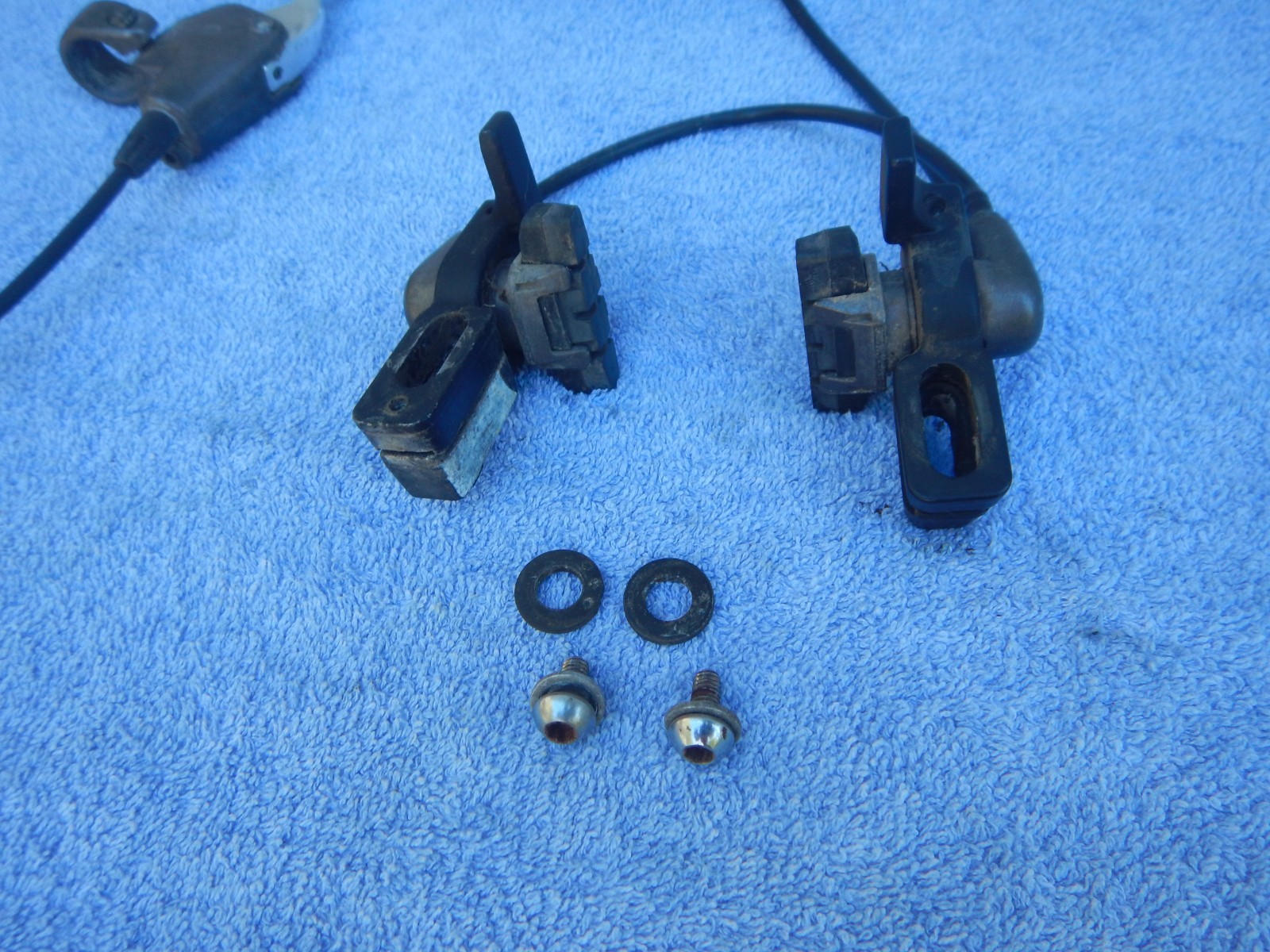 Magura Rear Hydraulic Brakes Brakeset SET w/ Pads Vintage Mountain Bike