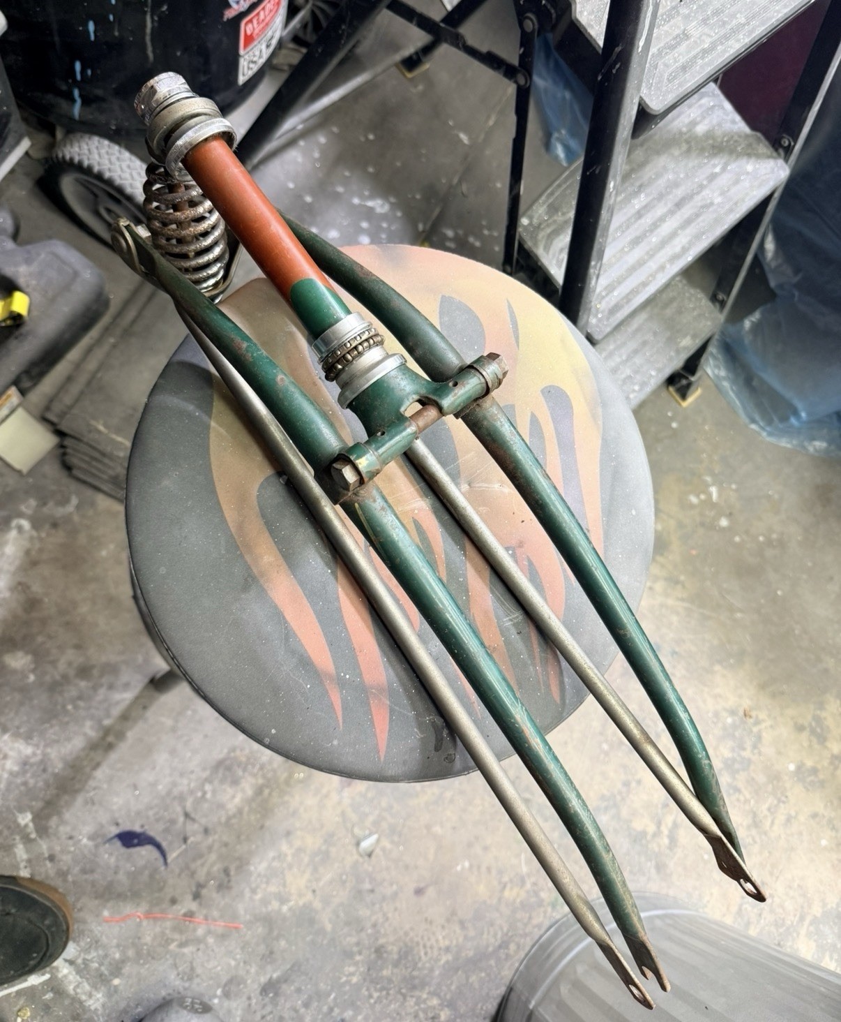 Schwinn spring forks