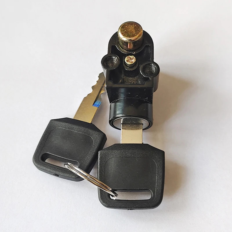 CHTNBO Electric Bicycle E-Bike Electric Vehicle Battery Box Lock Front Lock Big