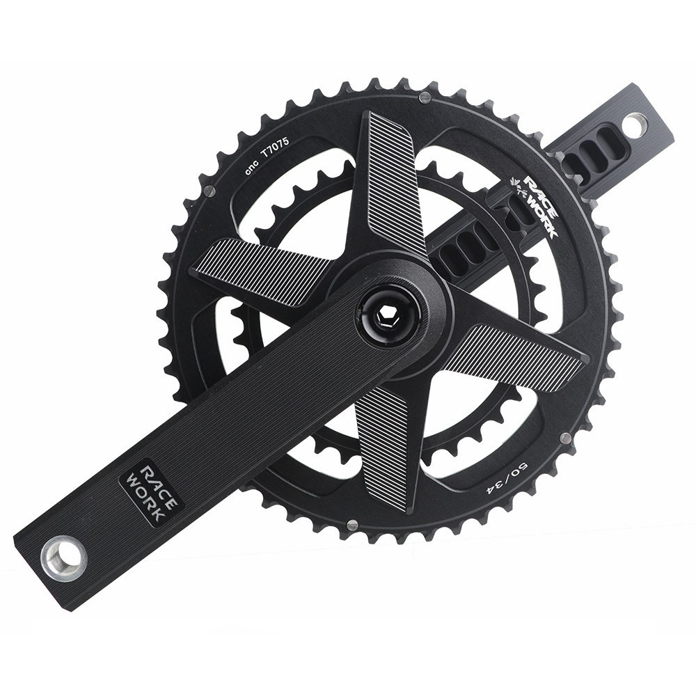 WHEELTOP EDS TX Wireless Electronic 2×11 Alloy Crankset Full Kit Rim Brake Road
