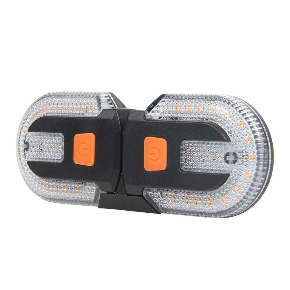 Wireless Bike Turn Signal Light USB Rechargeable with Remote for Easy Operation