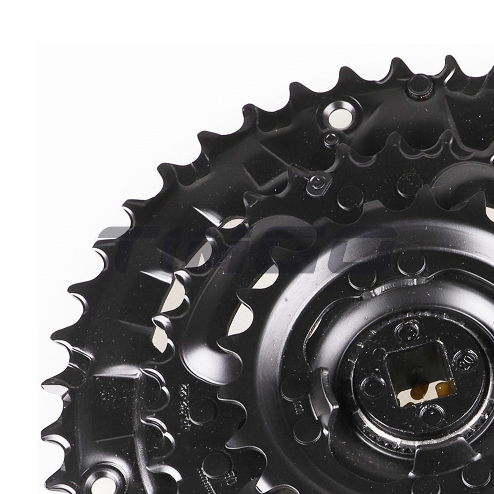 Shimano FC-MT101 3×9 Speed MTB Crankset Square Taper 40-30-22T / 44-32-22T 170mm