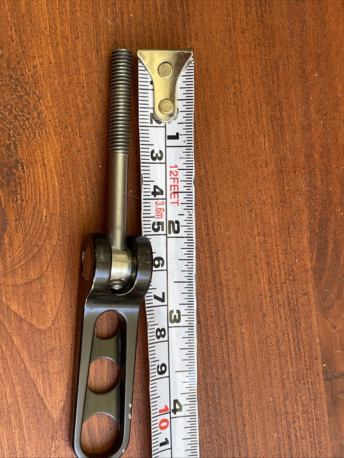 Vintage RINGLE Holey Ti Stix Titanium QR Seatpost Binder Bolt GC Black USA
