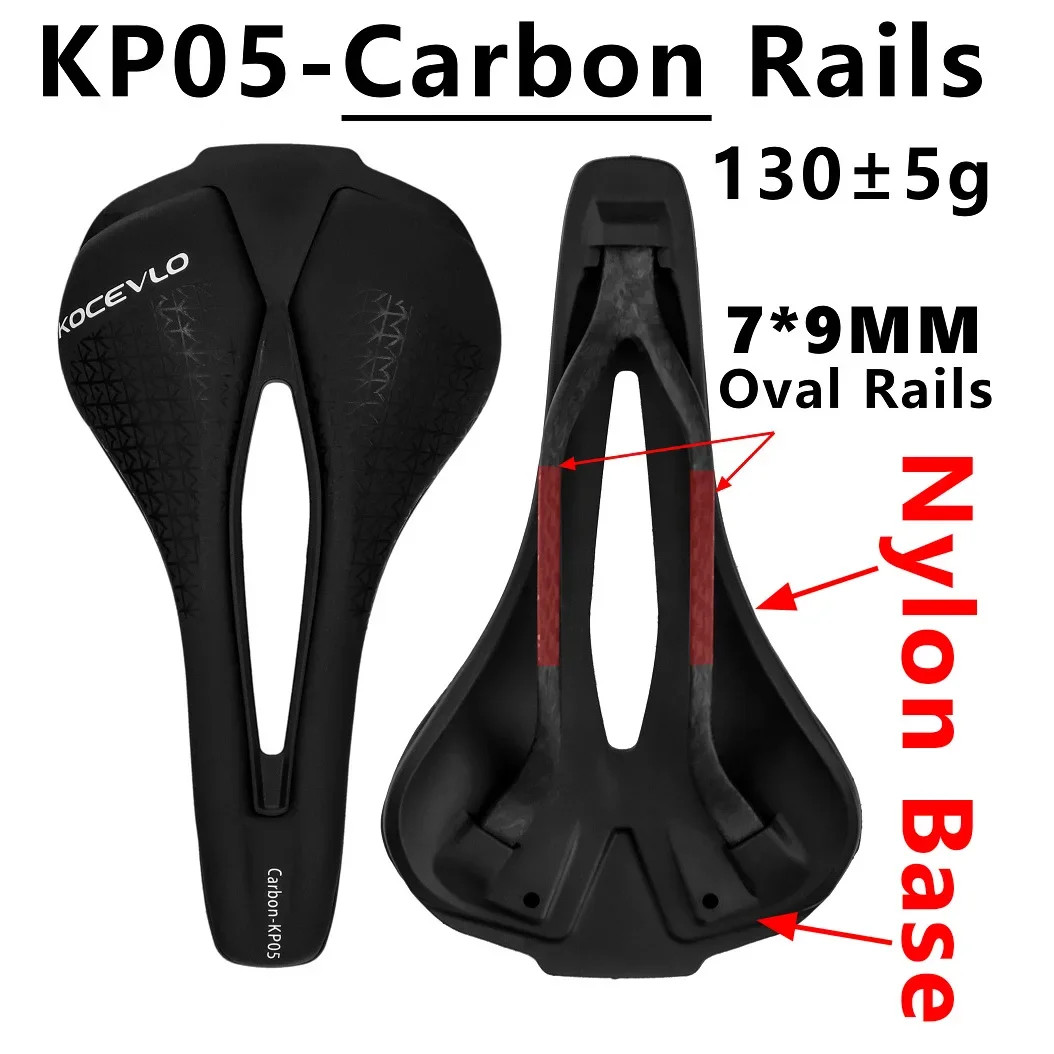 M5 Cycling Bike Saddle Ultralight Full Carbon Racing Seating Saddles 125g M5