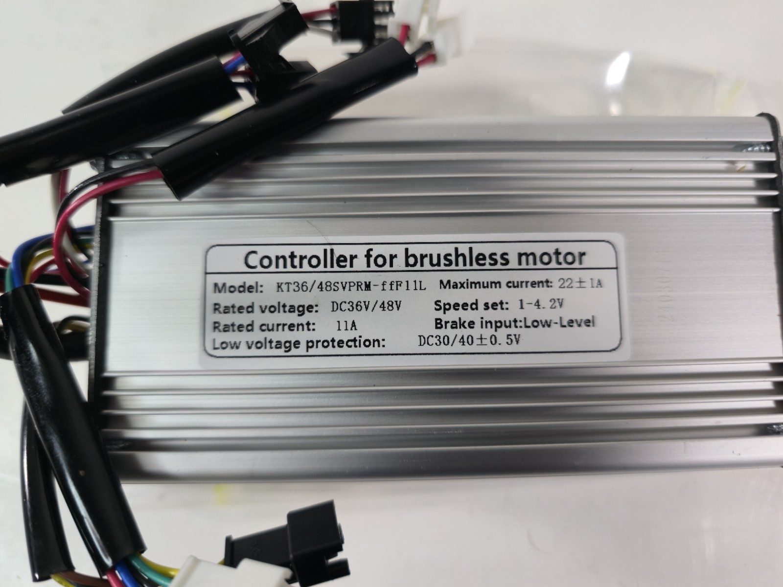KT36/48SVPRM-ffF11L DC 36V/ 48V Controller for Brushless Motor