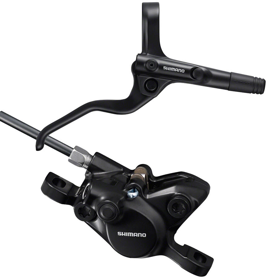Shimano BR-MT200 Disc Brake and BL-MT201 Lever – Rear, Hydraulic, 2-Piston, Post