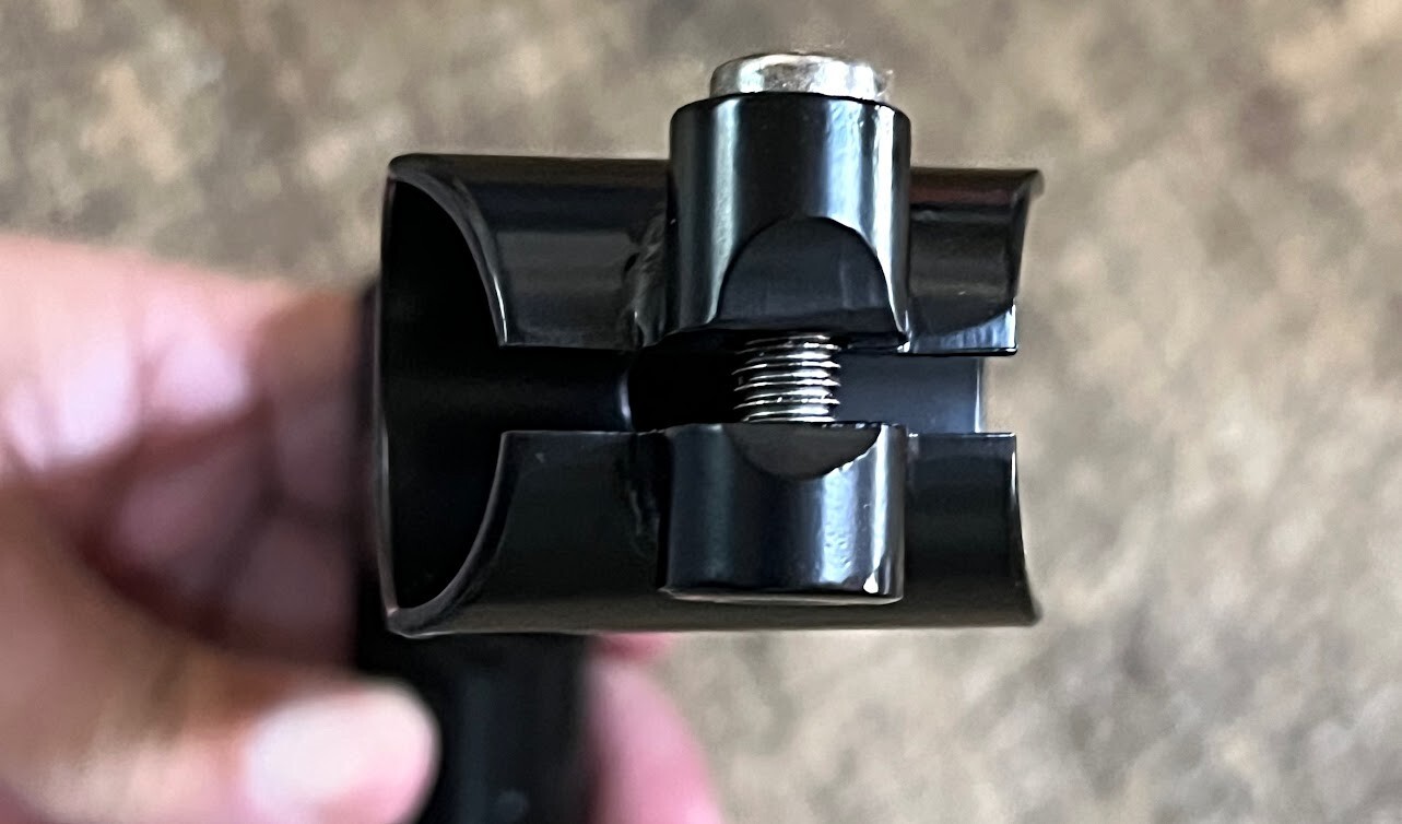 Vintage Stem 1 1/4″ Threaded 25.4 mm Clamp – 150mm Length – 25* Rise – BRAND NEW
