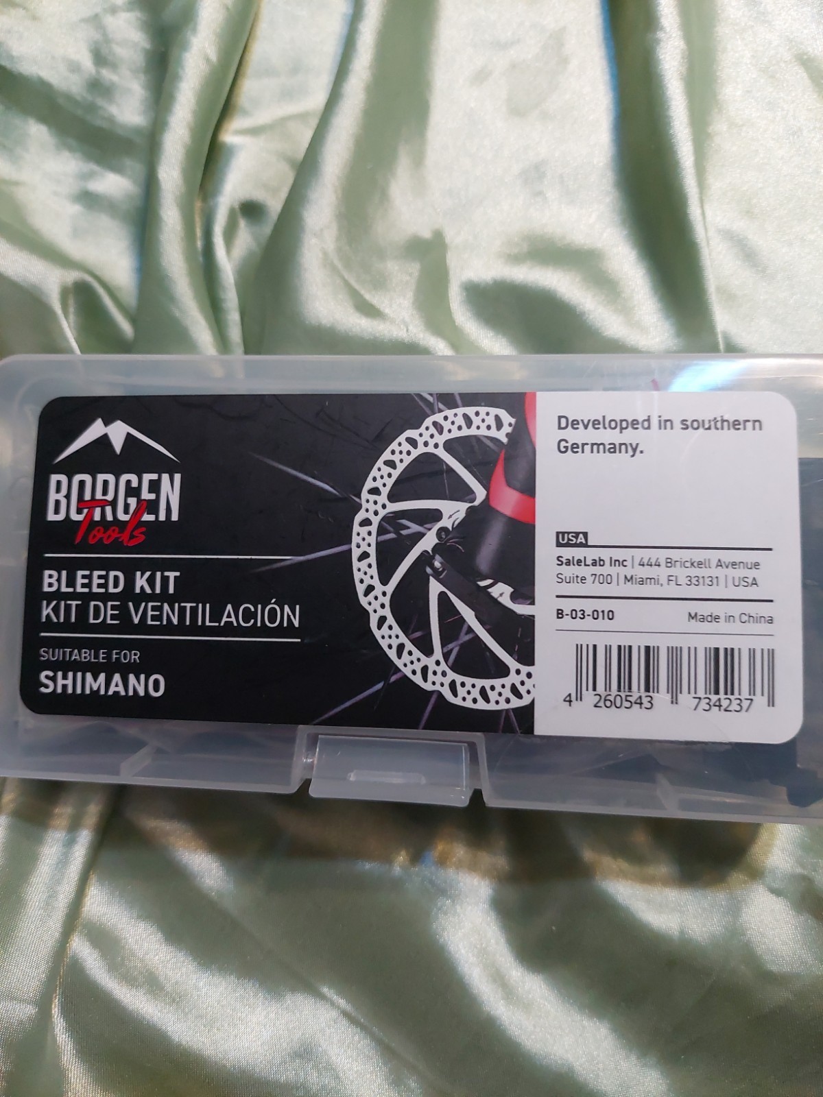 Borgen Tools Shimano Hydraulic Brake Bleed Kit – MTB Disc Brake Bleeding Set NEW