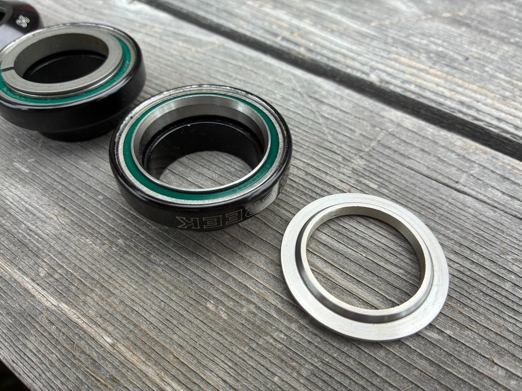 NOS Cane Creek S5 EC34 Threadless 1 1/8″ Cartridge Bearing Headset | Black