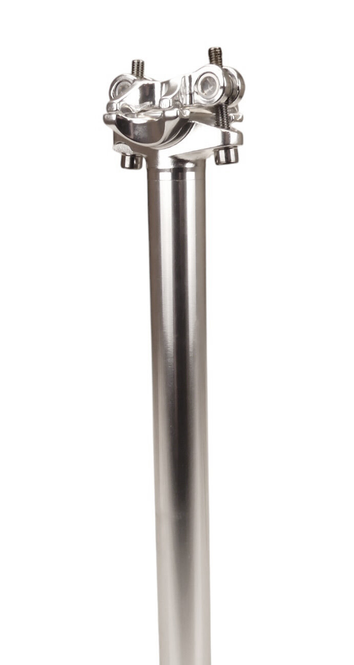 Micro adjust aluminum alloy bicycle seat post 25.4mm x 320mm – SILVER