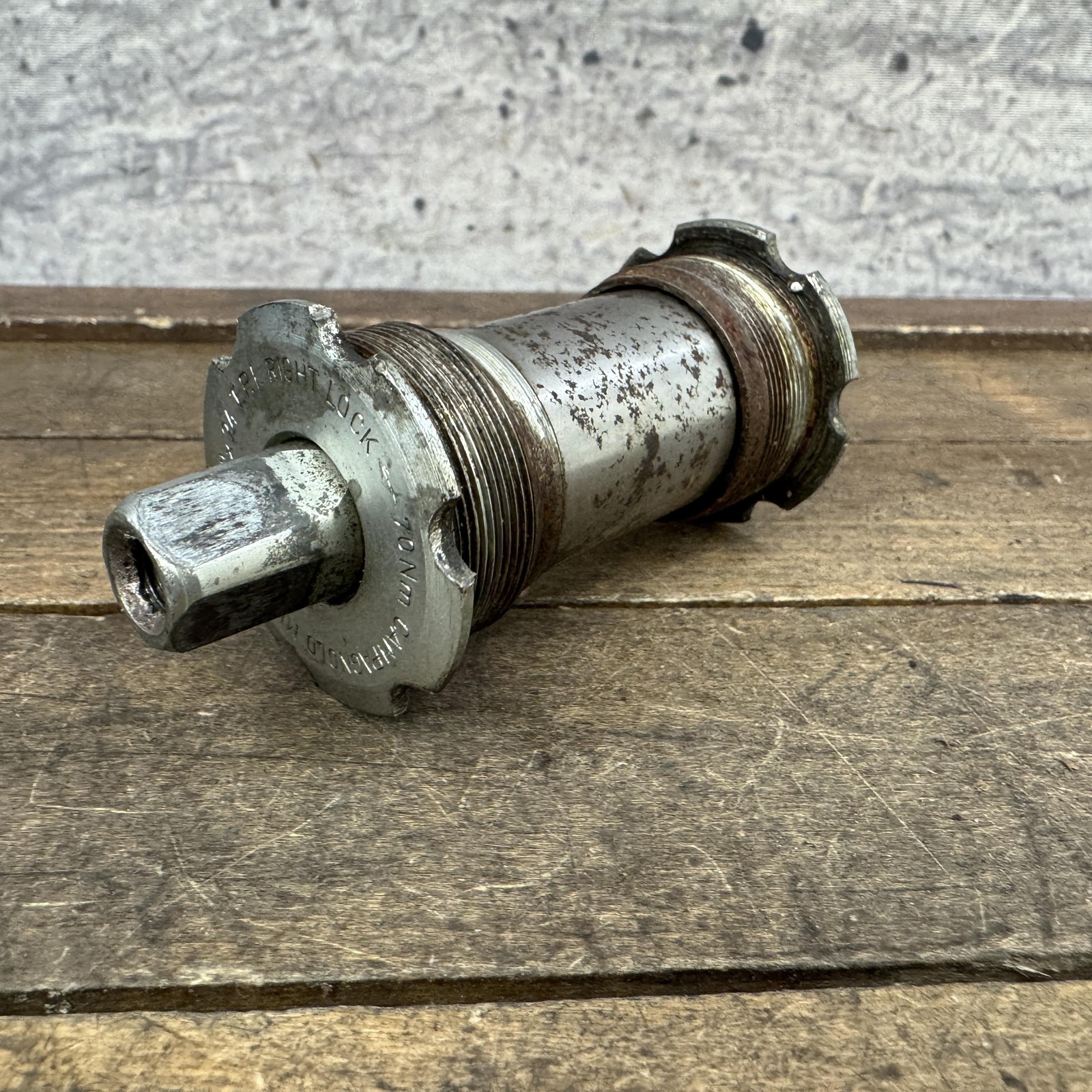 Vintage Campagnolo Mirage Bottom Bracket 68mm 111mm 1.370×24 BSA ISO English