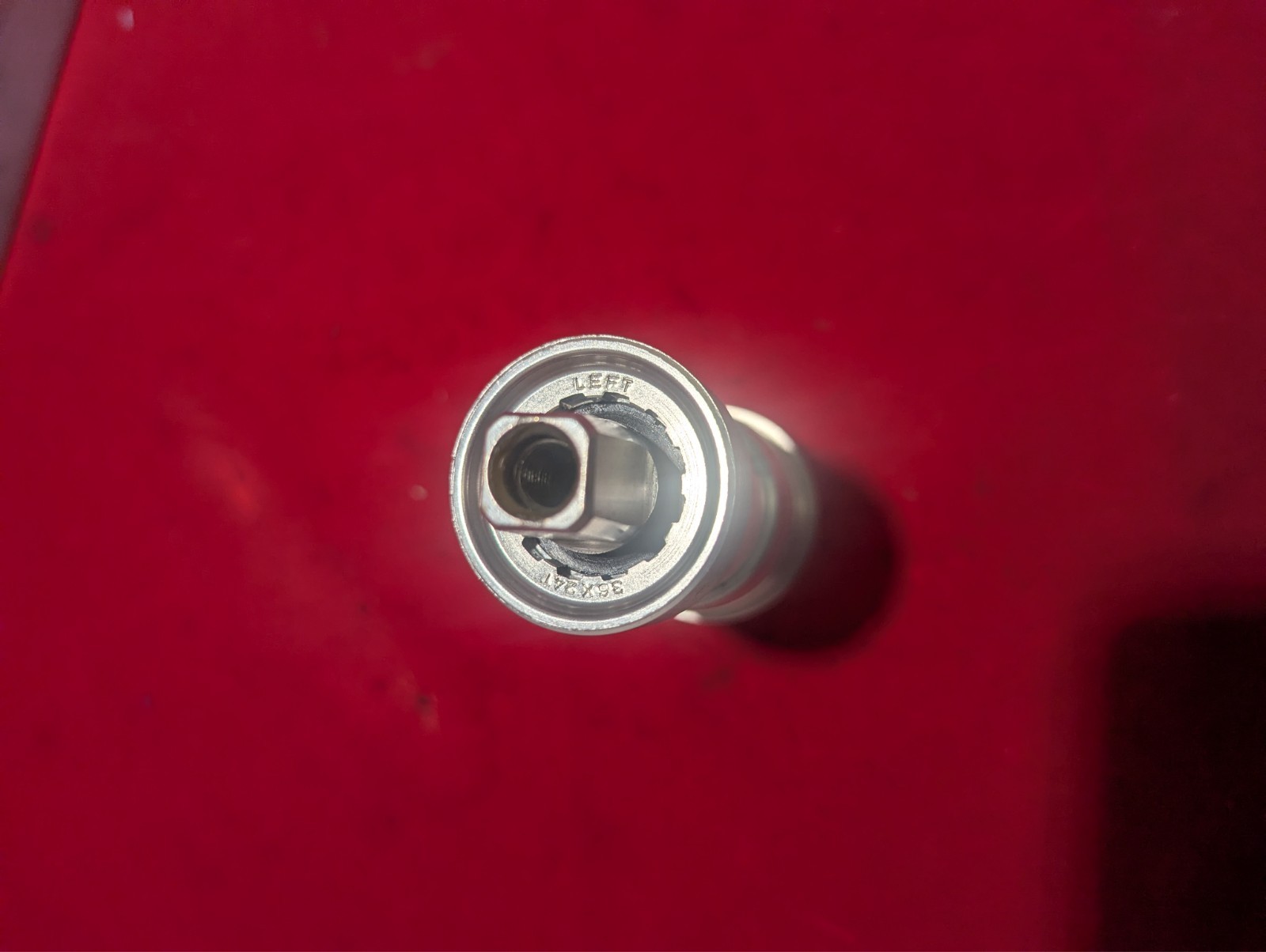 Campagnolo Chorus Bottom Bracket Italian 36x24T 102mm ISO Square Taper Vintage