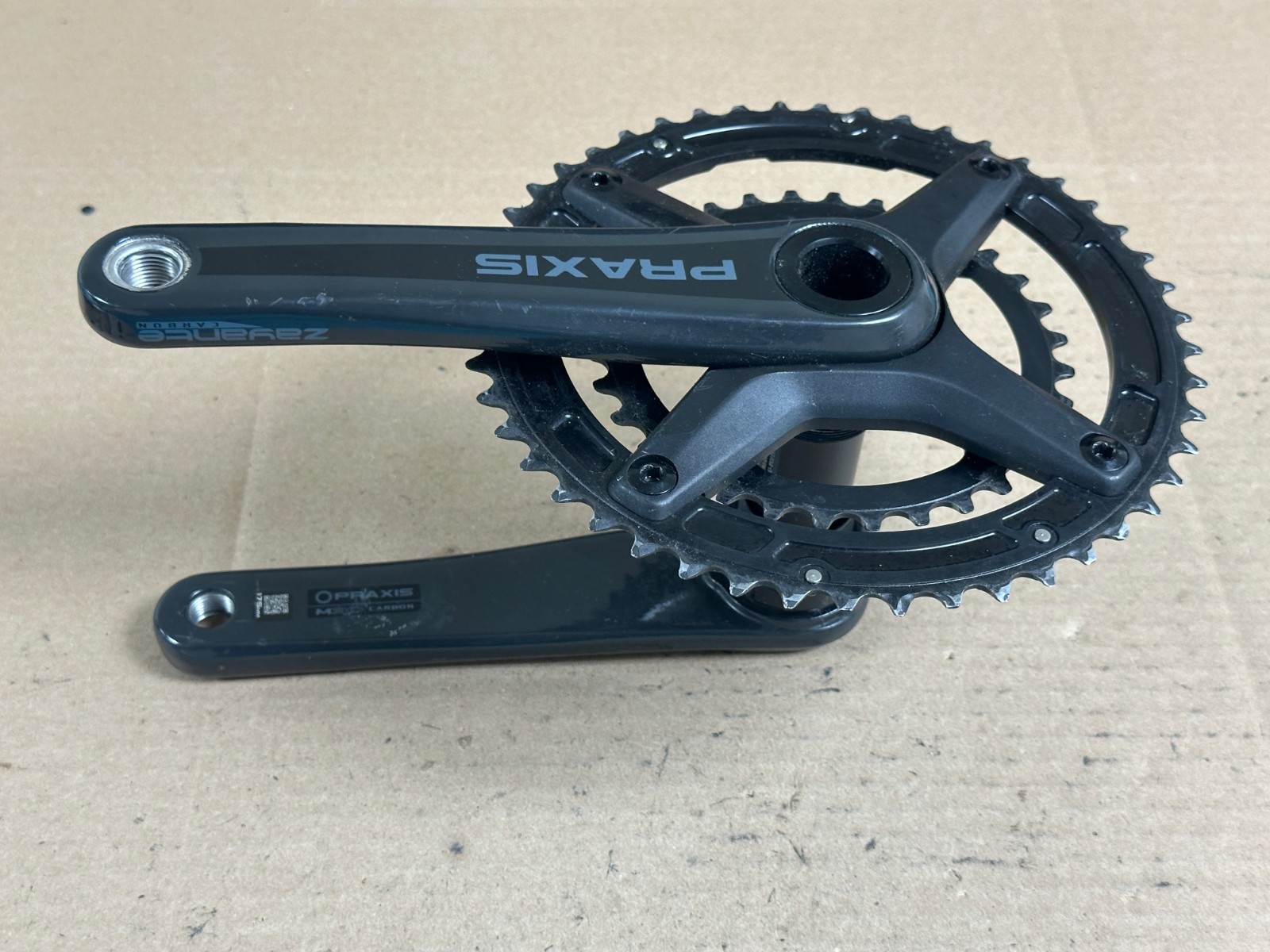 Praxis Works Zayante M30 Carbon Double Crankset 10/11 Speed, 175mm 48/32T & BB