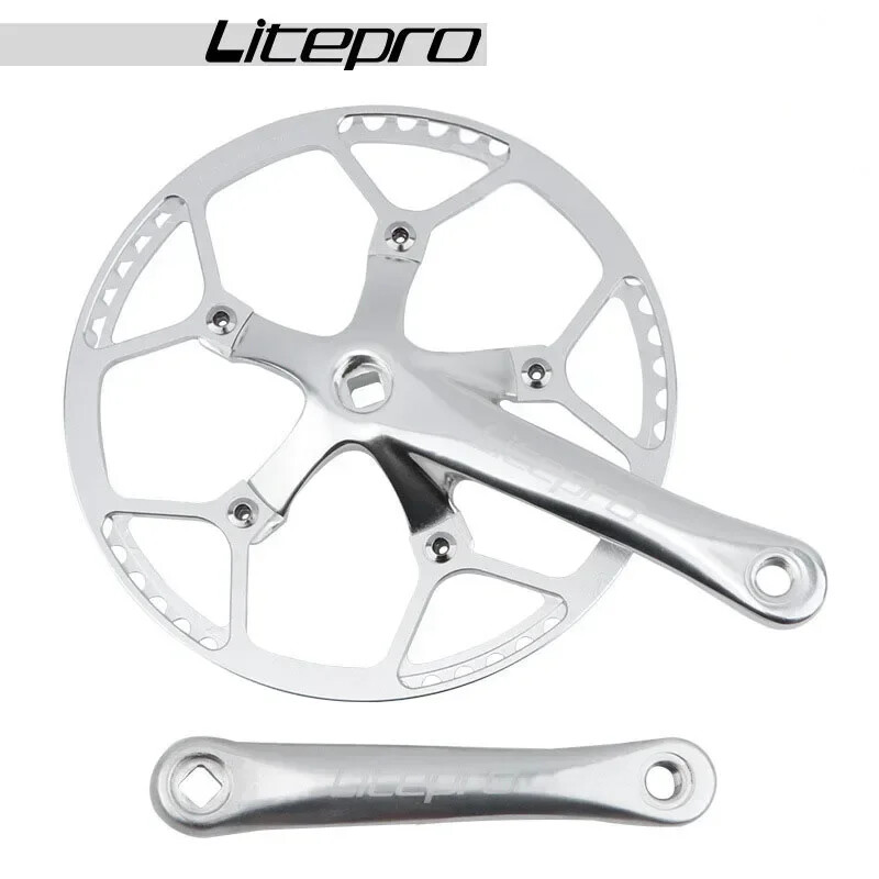 170mm Gravel Road Bike Crank Arm 130 BCD 45T 47T 53T 56T 58T Chainring Crankset