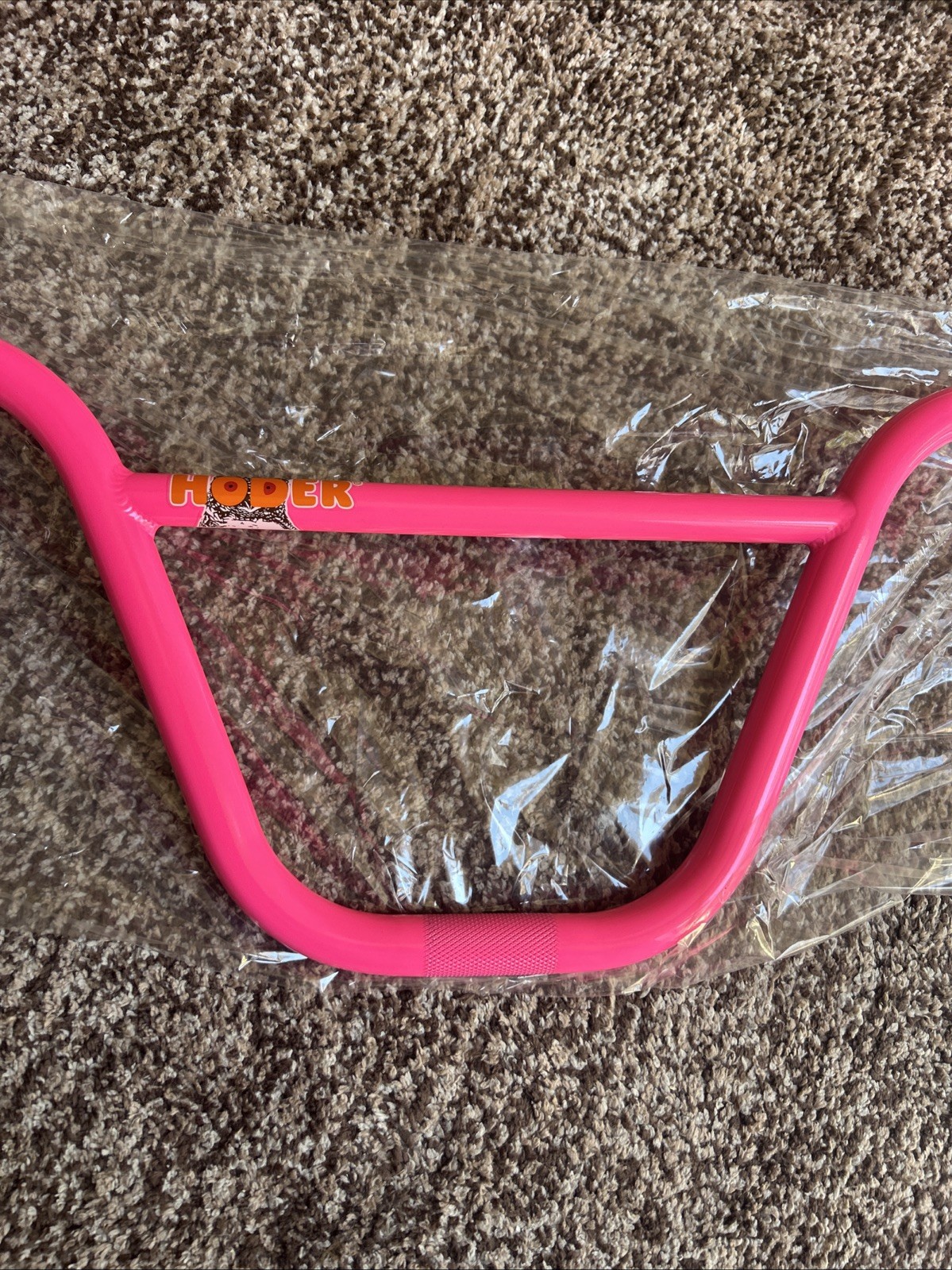 S&M Hoder High Bars (Mike Hoder) (Hot Pink) 9” BMX Bike Handlebar S&M Bikes
