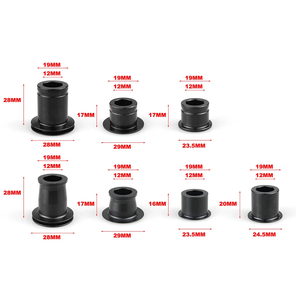 180 240 350 Rear Hub End Cap Thru Endcap 12Mm X 142Mm 148Mm Road Mtb Bike Hub Hg
