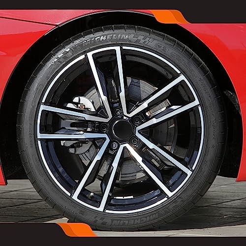 TMS 2.7Inch 68MM Wheel Center Caps for Outer 68.5MM , Inner 65.0MM Matte Black