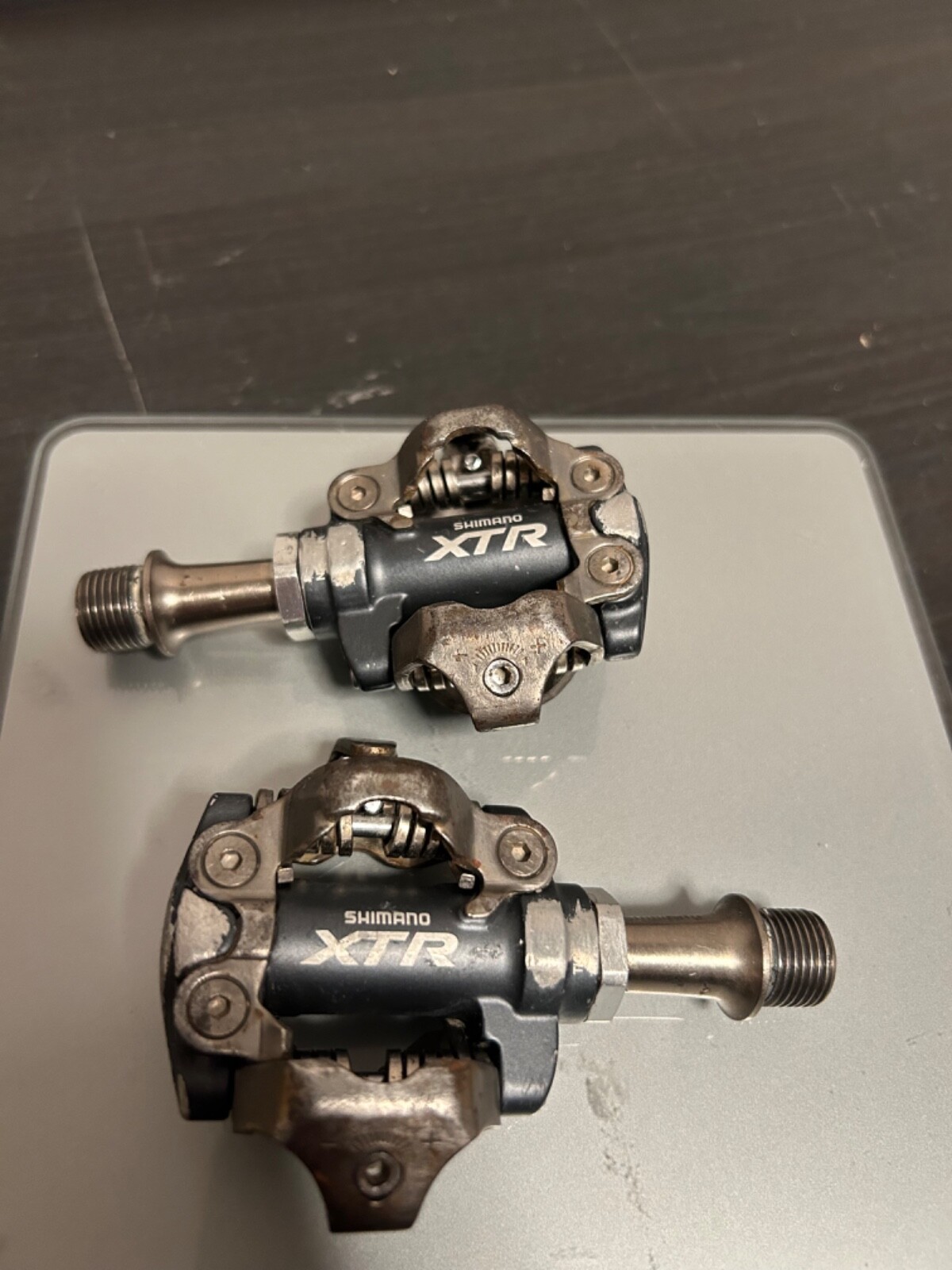 Shimano XTR PD-M970 SPD MTB Clipless Pedals Gray XTR