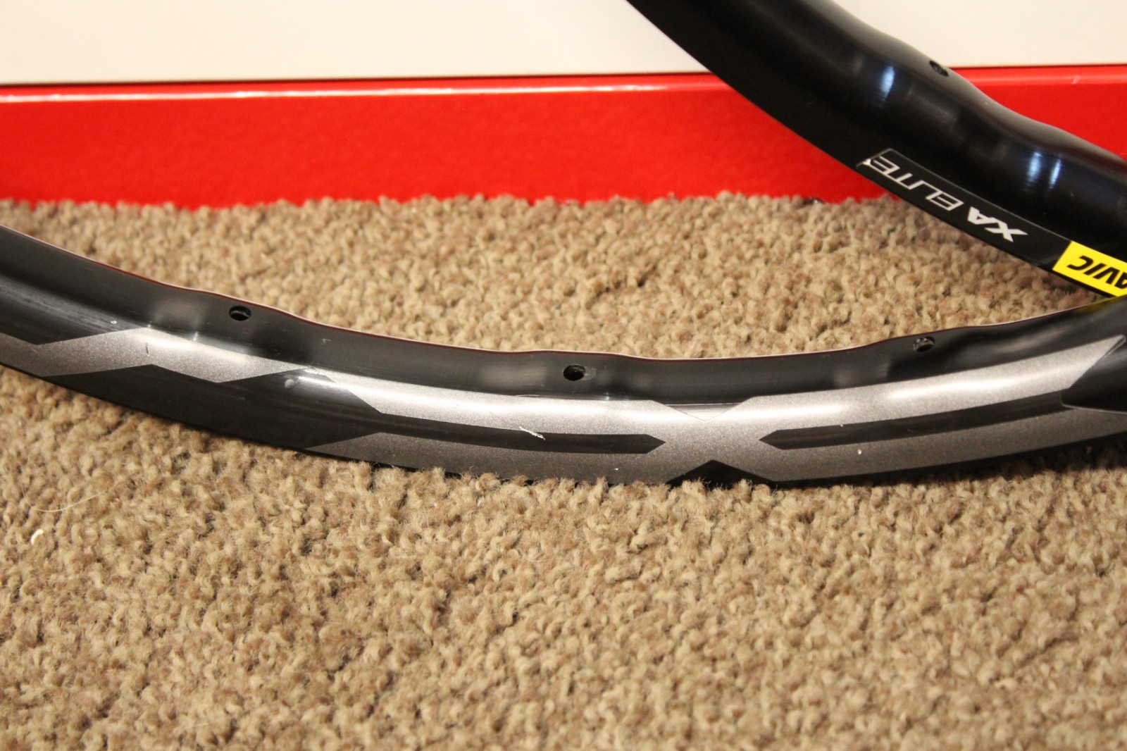 Great MAVIC XA Elite 27.5″ MTB Disc Rim set 24 holes, Presta valve rims Mountain