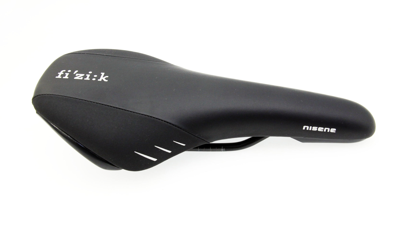 Fizik Nisene Road Mountain eBike Cycle Saddle Black Bike Seat w/Orange shell